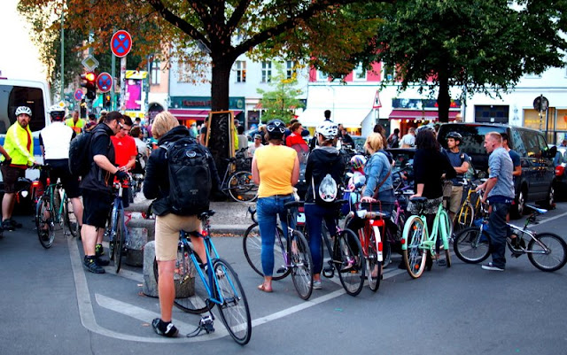 Critical Mass Berlin Bicycle Rights Fahrrad Fahrräder Rechte