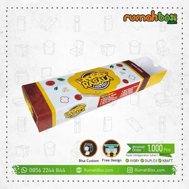 bikin packaging, kemasan, box, dus, dos, distributor pizza