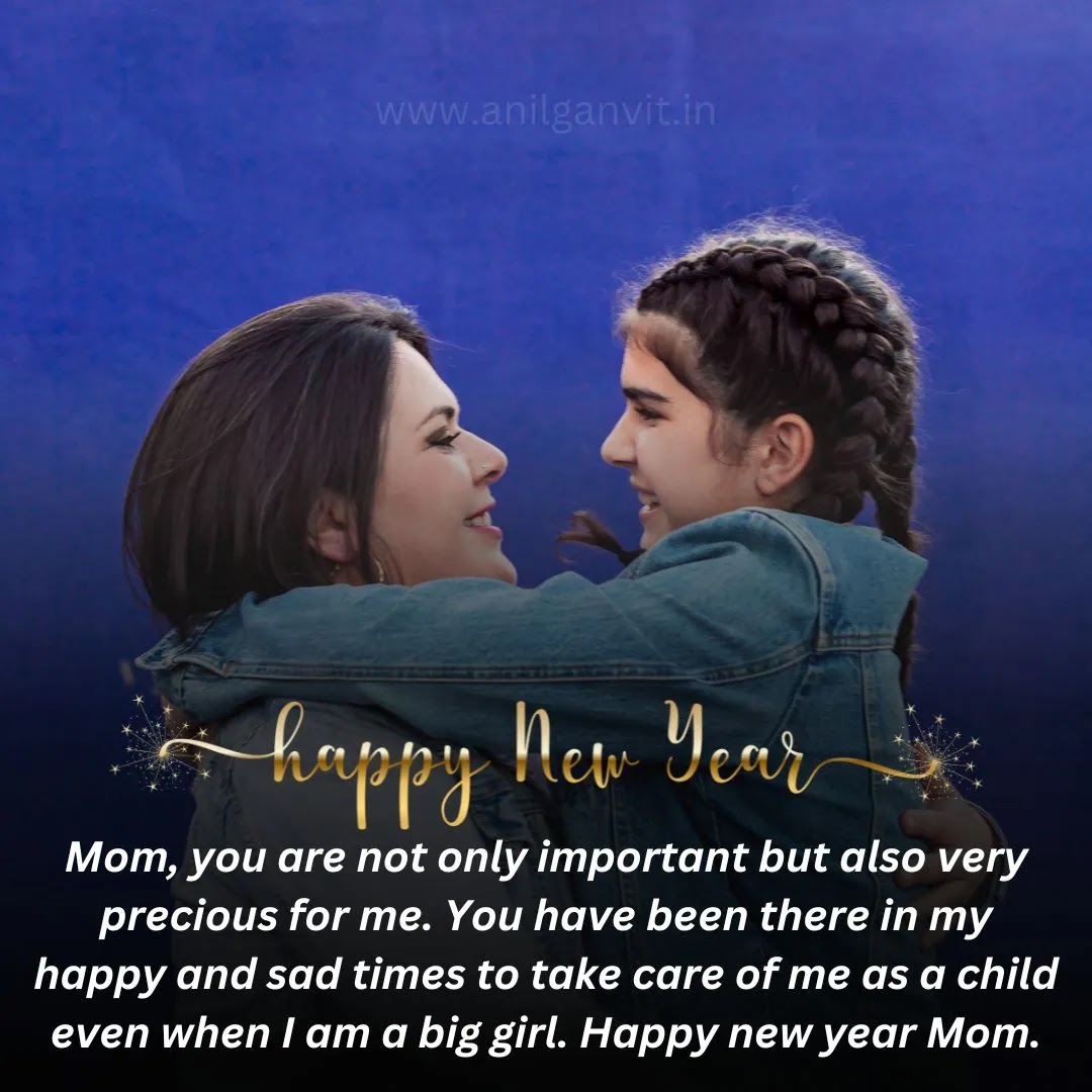 Happy New Year Wishes to Mother