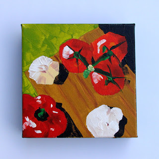 cutting board painting