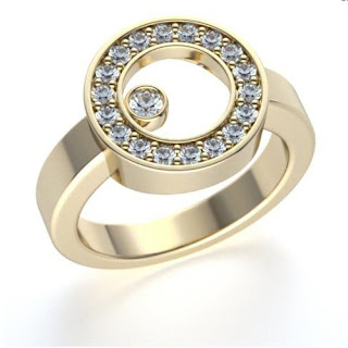 Diamantring 0.50 Karat in Gelbgold