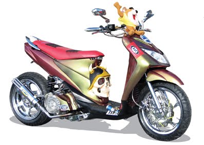 Modifikasi Motor Matic 2012: MODIFIKASI Motor Spin 125