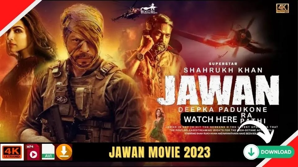 Jawan Movie Download 1080p  720p  480p Pre-DVDRip Leaked