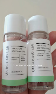 Unbond lab toner. Soothing toner yg super enak di muka. Toner murah ukuran travel size.