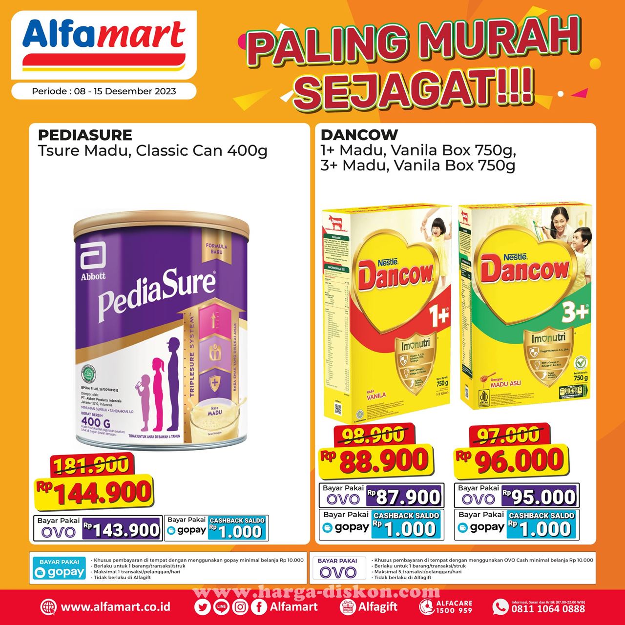 Promo Alfamart Terbaru Paling Murah Sejagat Periode 8 - 15 Desember 2023