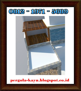 design pergola menawan untuk rooftop