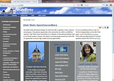 Utah State Open Courseware