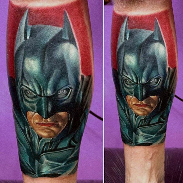 Tatuagens masculinas do Batman - 45 fotos e modelos