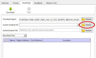 Flashing MediaTek Using SP-Flash Tool