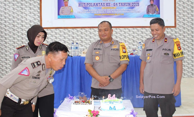 Gelar Syukuran HUT Polantas Ke-64, Begini Pesan AKBP Taovik Ibnu Subarkah