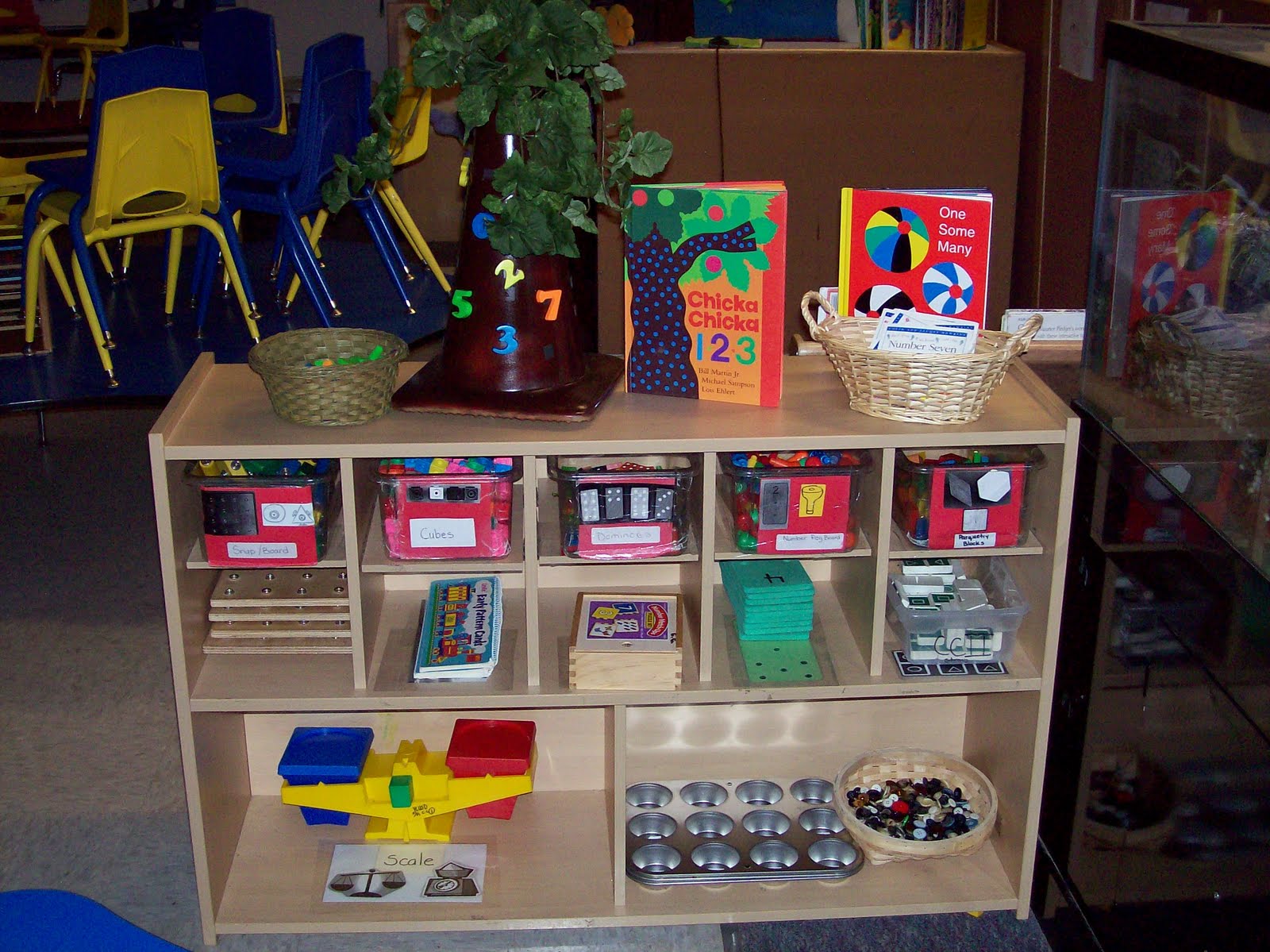 Preschool Classroom Math Center Ideas