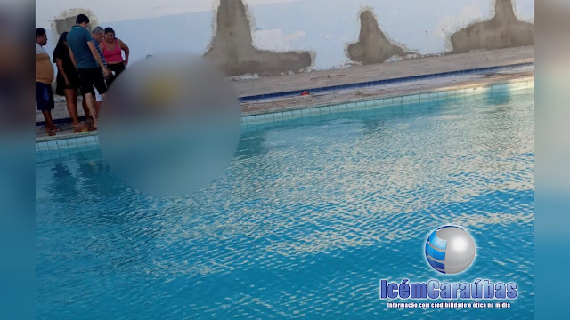 Criança de 6 anos é socorrida em estado gravíssimo após se afogar em piscina na cidade de Mossoró