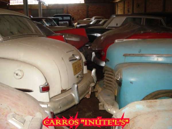 Another abandoned car collection This time found in South America
