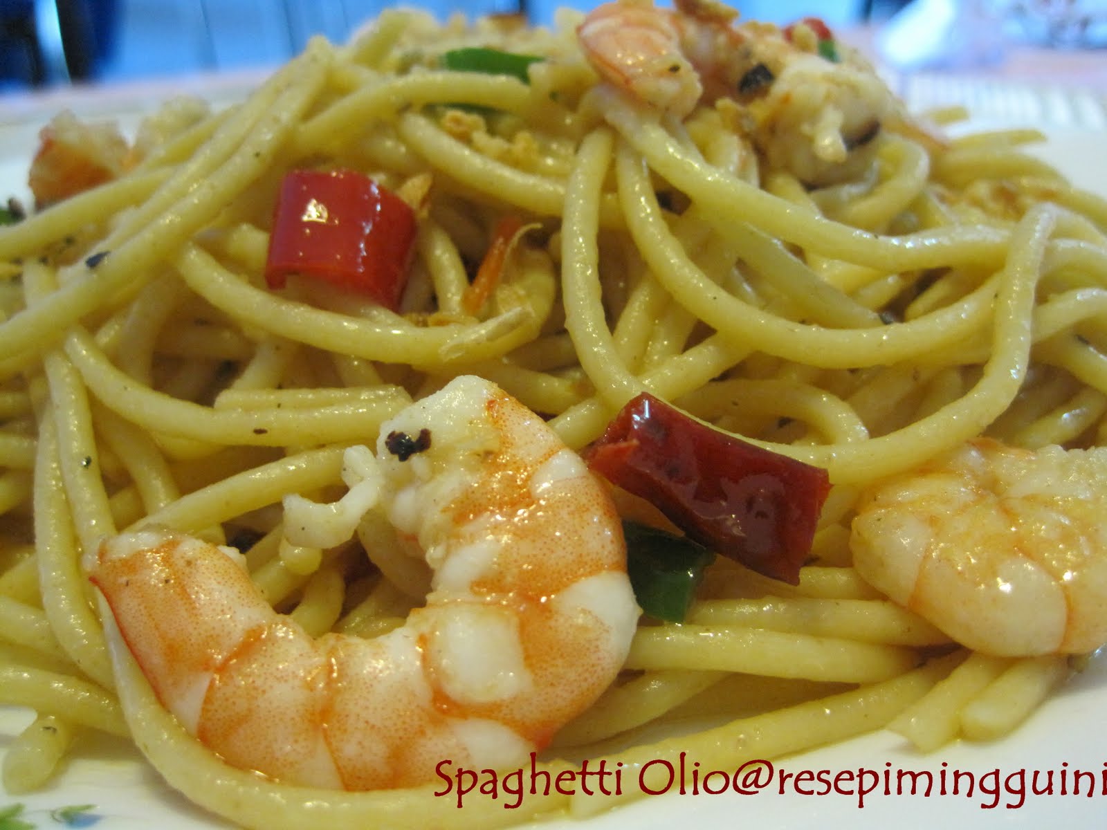 Spaghetti Olio  Resepi Minggu Ini