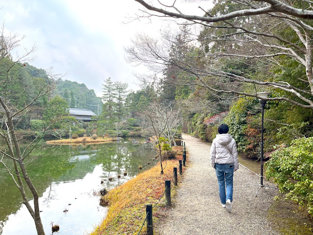 忍辱山円成寺の庭園