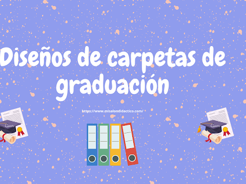 Diseño de carpetas de graduación