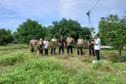 Program Ketahanan Pangan, Kapolres dan Wabup Pidie Jaya Panen Kacang Tanah