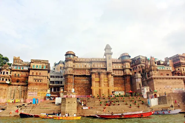 Darbhanga Ghat - Brijrama Palace-in-Varanasi-Kashi Ghats