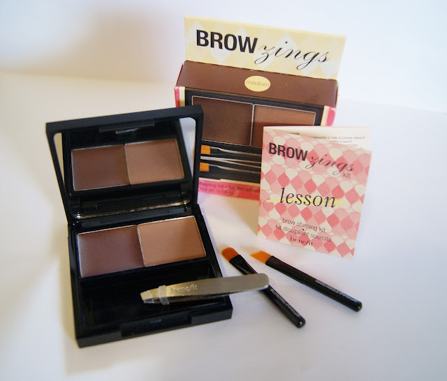 Benefit Brow Zings Brow Shaping Kit, Beauty, Review, Eyebrows, Toronto, Ontario, Canada, Makeup, The Purple Scarf, MelaniePs, Brush, Tweezers