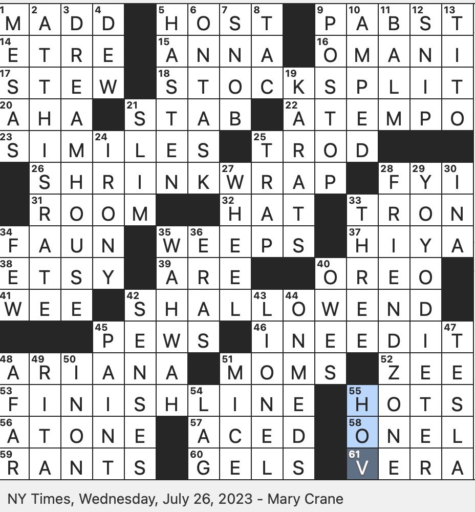 Rex Parker Does the NYT Crossword Puzzle: They use like in a non