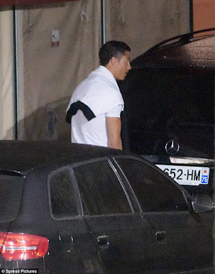 Cristiano Ronaldo caught by Police Urinating  in the streets of St Tropez  6