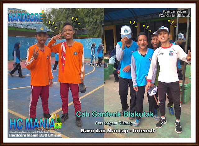 Gambar Siswa-Siswi SMA Negeri 1 Ngrambe Cover Olahraga - Buku Album Gambar Soloan Edisi 6.2