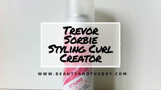 Trevor Sorbie Styling Curl Creator Review