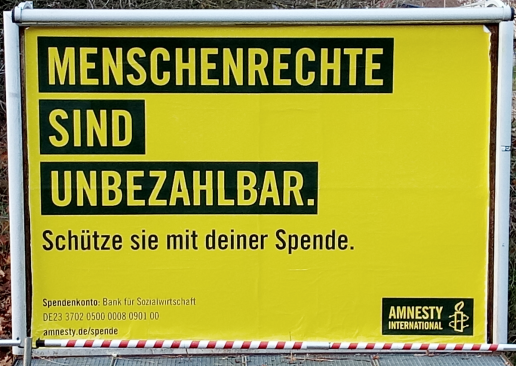 Menschenrechte sind unbezahlbar. Schütze sie mit deiner Spende. Amnesty