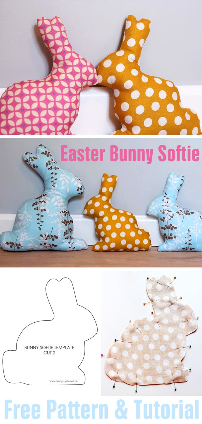 Easter Bunny Softie - Tutorial & Pattern