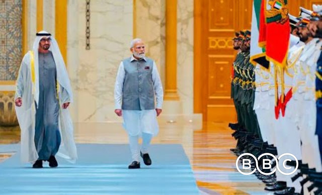 India PM Narendra Modi At UAE