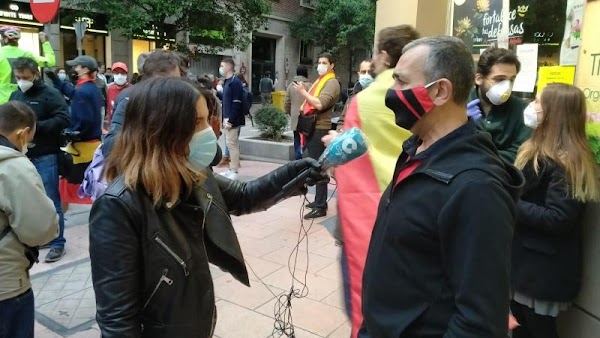 La Falange reivindica la autoría de las manifestaciones: "Ya provocaron una Guerra Civil para acabar con la mitad de la población"