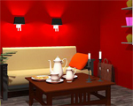 Red Sitting Room Escape Solucion