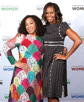 Shonda-Rhimes and michelle-obama