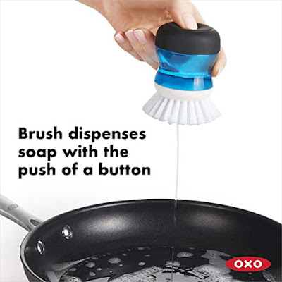 OXO Soap Dispensing Palm Brush | Cleaning Brush