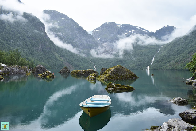 Bondhusvatnet, fiordos noruegos