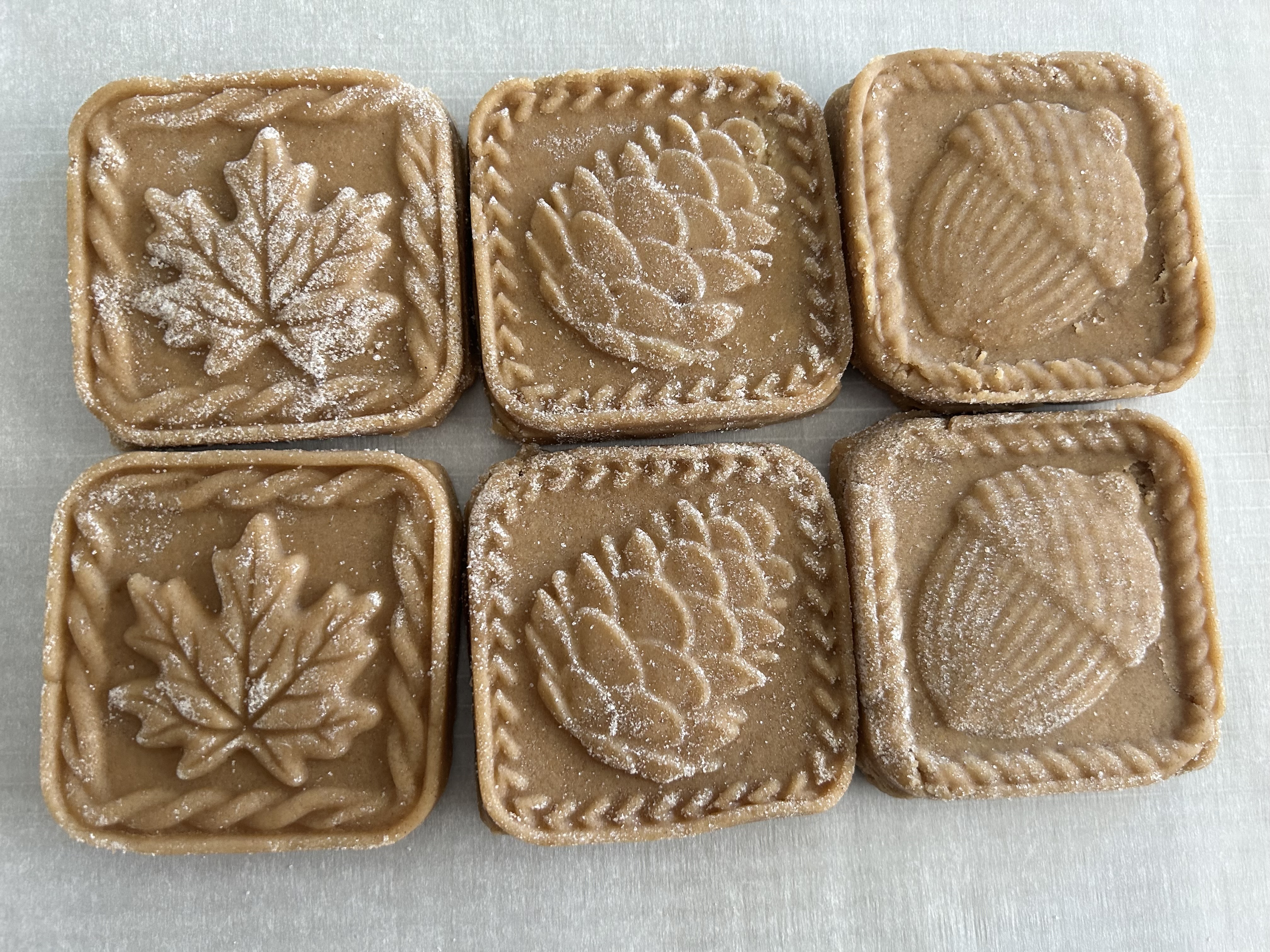 The Pastry Chef's Baking: Stamped Cookies #31 Fall Spice Stamped