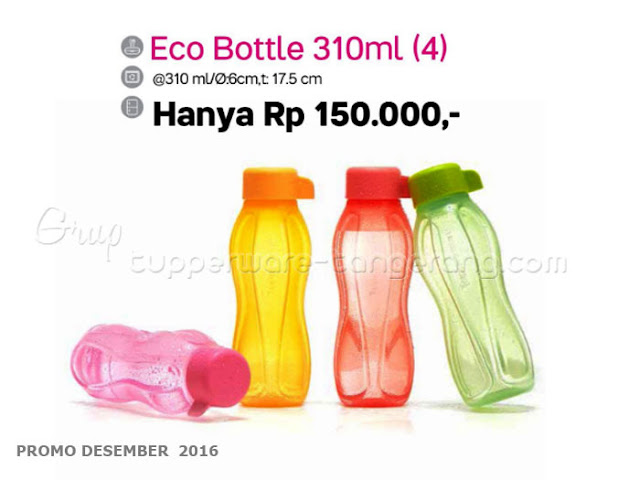 Eco Bottle 310ml Promo Tupperware Desember 2016