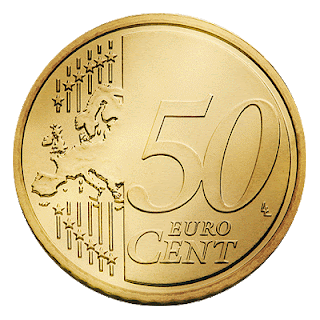 50 Euro Cent Coin New Style (Common Side)