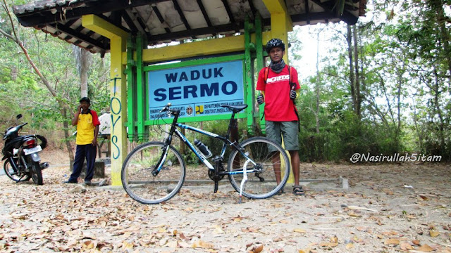 Sampai juga di Waduk Sermo, Kulon Progo