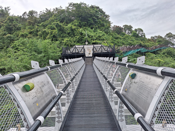 屏東三地門瑪家山川琉璃吊橋262公尺景觀吊橋，飽覽秀麗山色