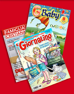 Logo Gratis per un mese le riviste : G.Baby - Il Giornalino e Famiglia Cristiana