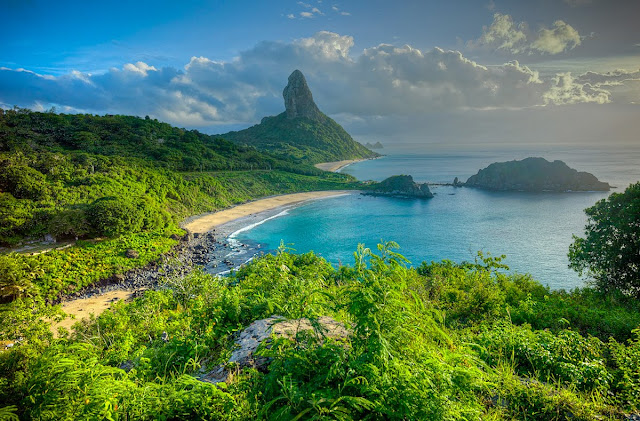 best beach in the world, Fernando de Noronha, Pernambuco, Brazil 