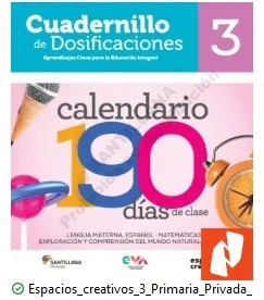 Cuadernillo de Dosificaciones para Primaria