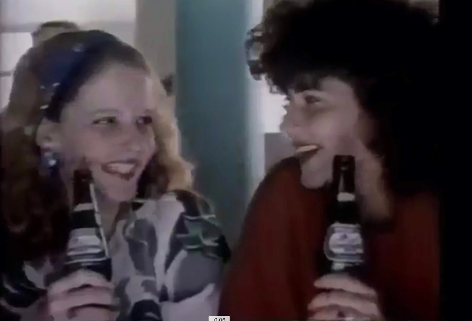 Propaganda antiga da Antarctica de 1987 promovendo a Soda Limonada