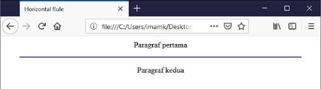 Output Garis Pembatas