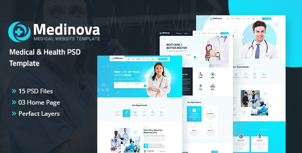 Best Medical PSD Template