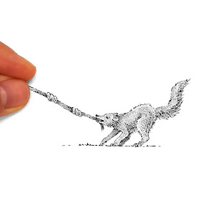 05-Dog-tug-of-war-Tiny-Drawings-The-Vi-Chi-www-designstack-co