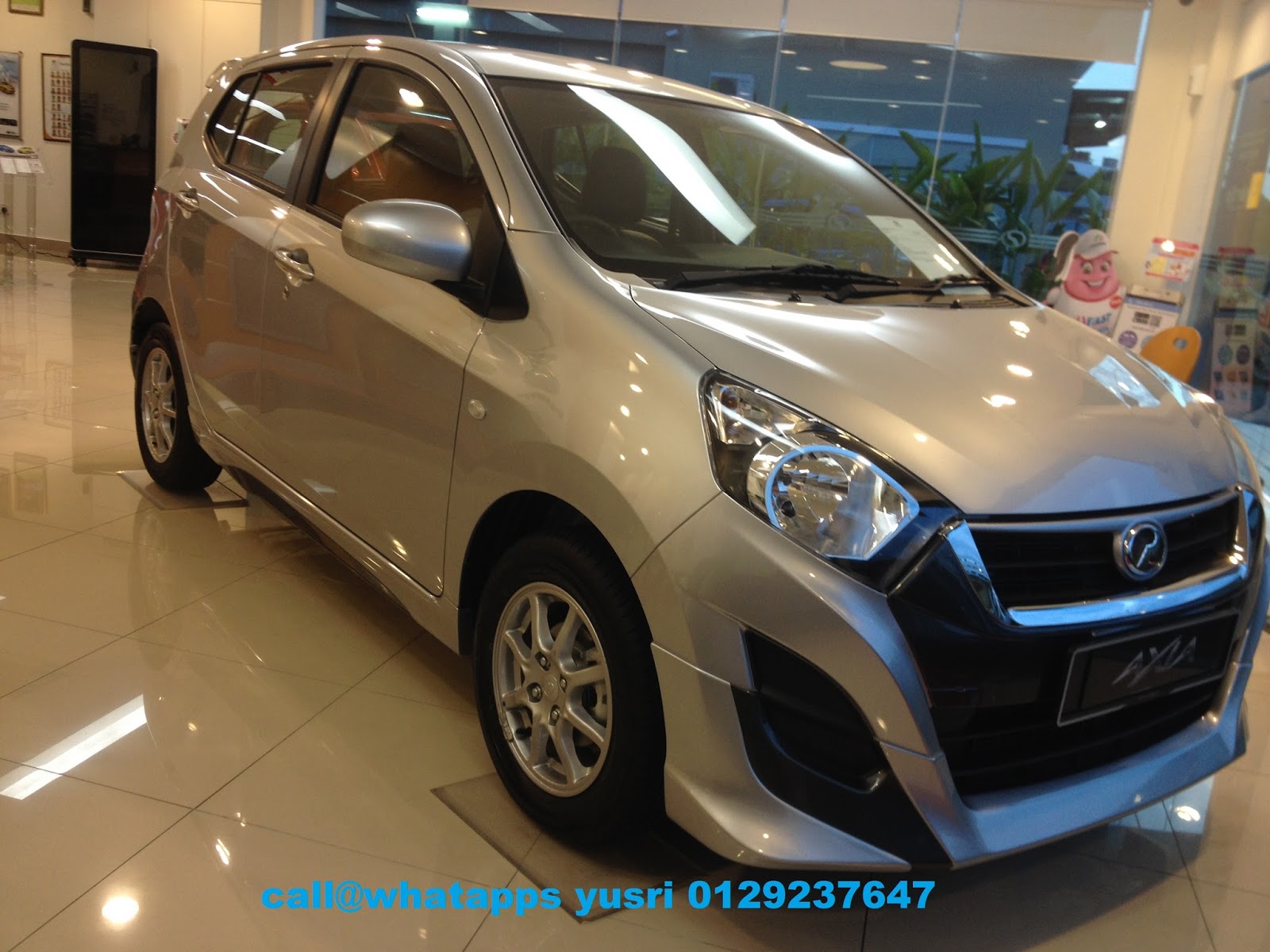 Promosi Perodua Axia standard G + Bodykit original Gear Up 