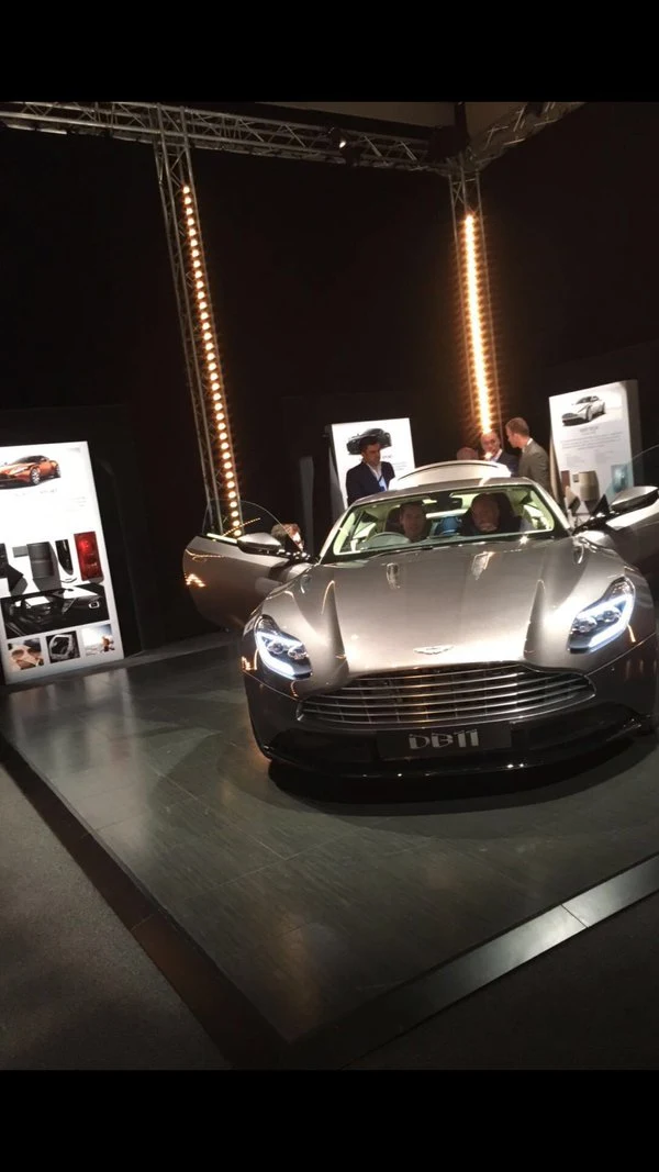 Rò rỉ hình ảnh chính thức siêu phẩm Aston Martin DB11