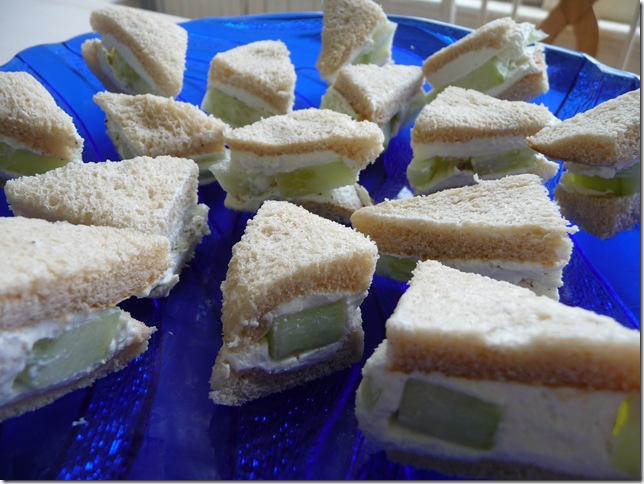 cucumber sandwiches